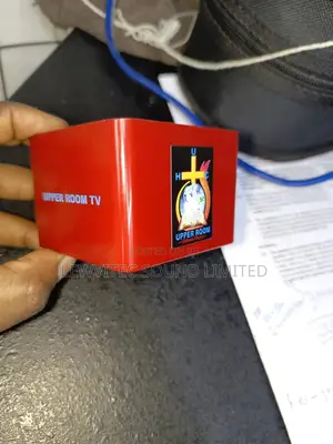 Branded Microphone Flag