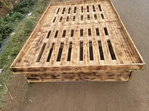 Wooden Pallet Bed- 4*6(Wcg)
