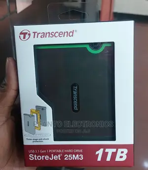 Transcend 1tb Storejet External Hard Disk