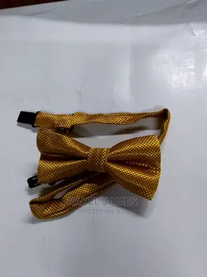 Kids Mastered Gold Bowtie