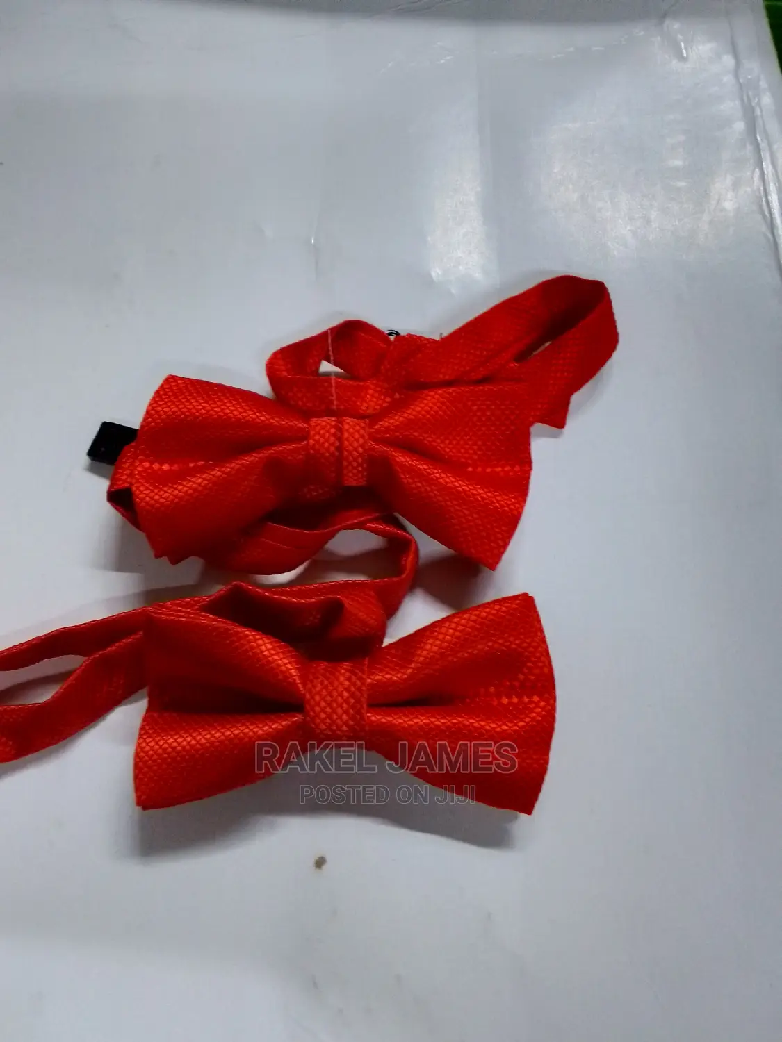 Kids Red Bow Ties
