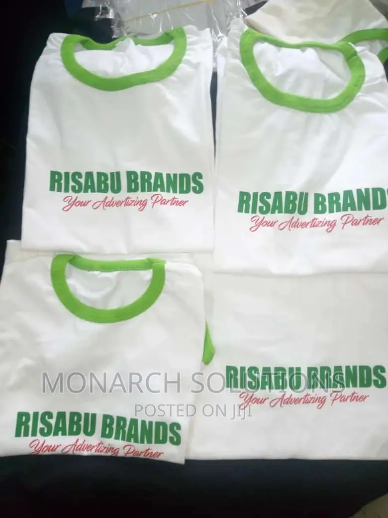 Round Neck Tshirts Available