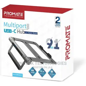 Promate Primebase-C 9-in-1 Multiport USB-C Hub With Laptop S