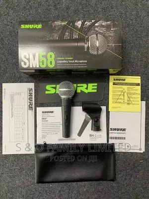 Shure SM58 Wire Dynamic Microphone
