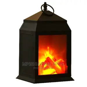 Cozy Fireplace Lantern