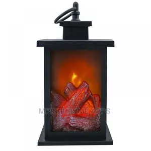 LED Fireplace Lantern