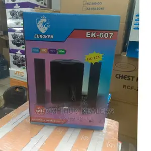 Euroken 2.1 CH SUBWOOFER Mtungi 20000W EK607 Instock