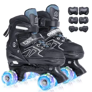 *Skating Shoes With Guards Helmet* 
 *Ks*Sizes; 31-34,