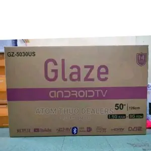 Glaze 50 " Inch Smart Android,Frameles Ultra HD Tv 