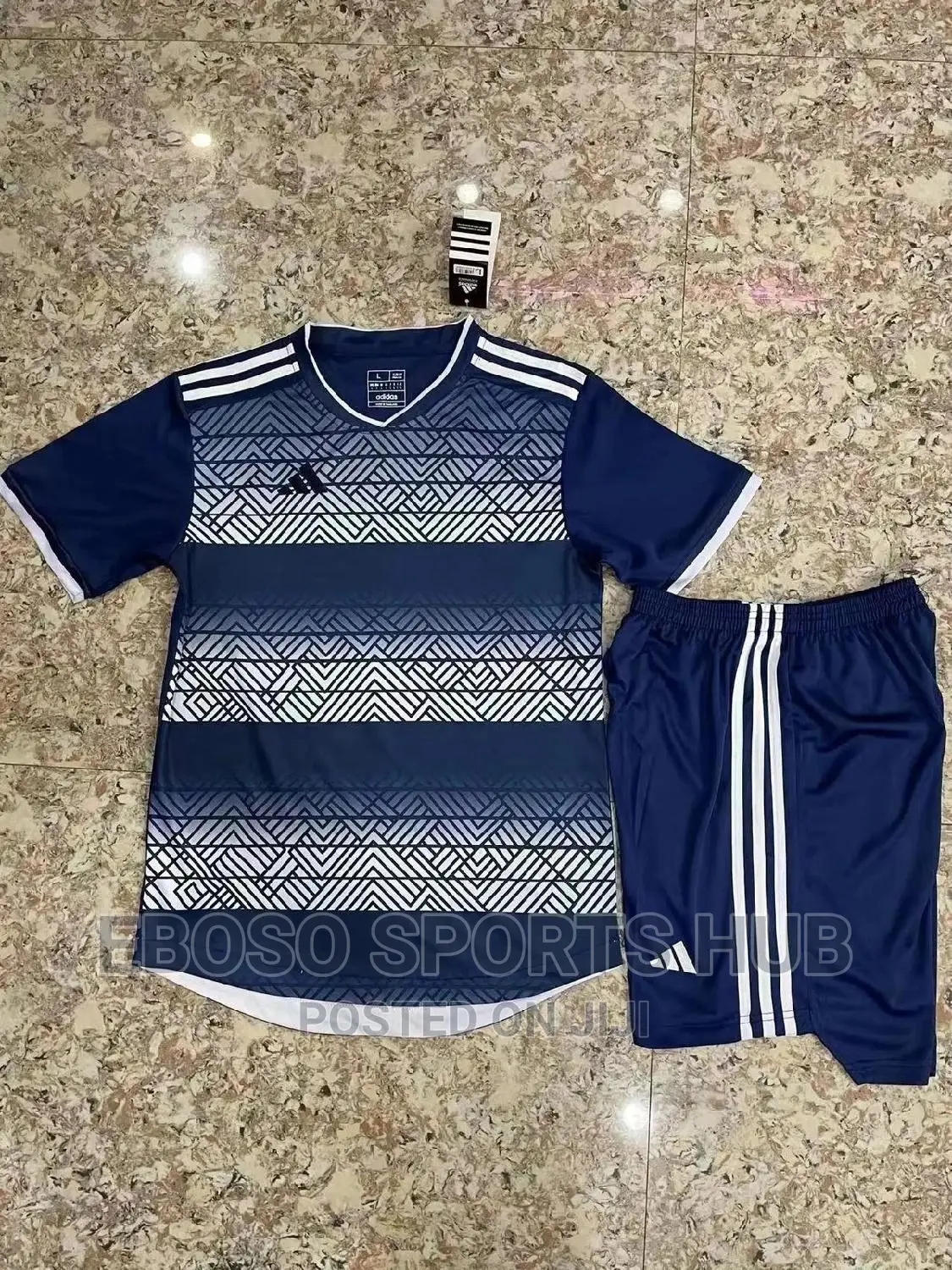Navy Blue Adidas Latest Uniform
