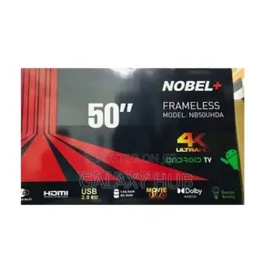 Nobel 50” Frameless Ultra Hd Android Tv, Netflix