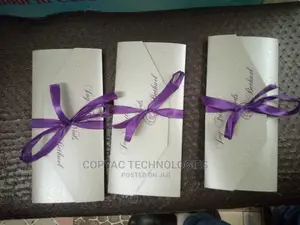 Customized High End Wedding Cards