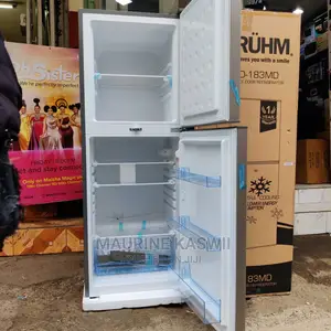 Bruhm BFD-183, Double Door Refrigerator, 183L