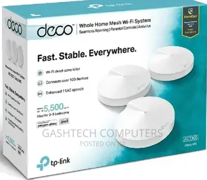 Deco M5/ Deco M5 Ac1300 Whole Home Mesh Wi-Fi System 3 Pack
