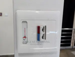 Siemon Complete Double Faceplates With Modules