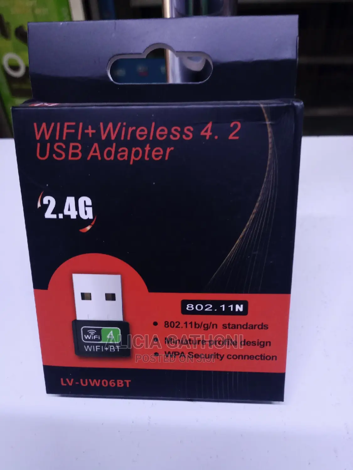 Wifi+Wireless 4.2 USB Adapter 2.4G
