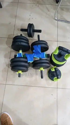 30kg PVC Set With Kettlebell