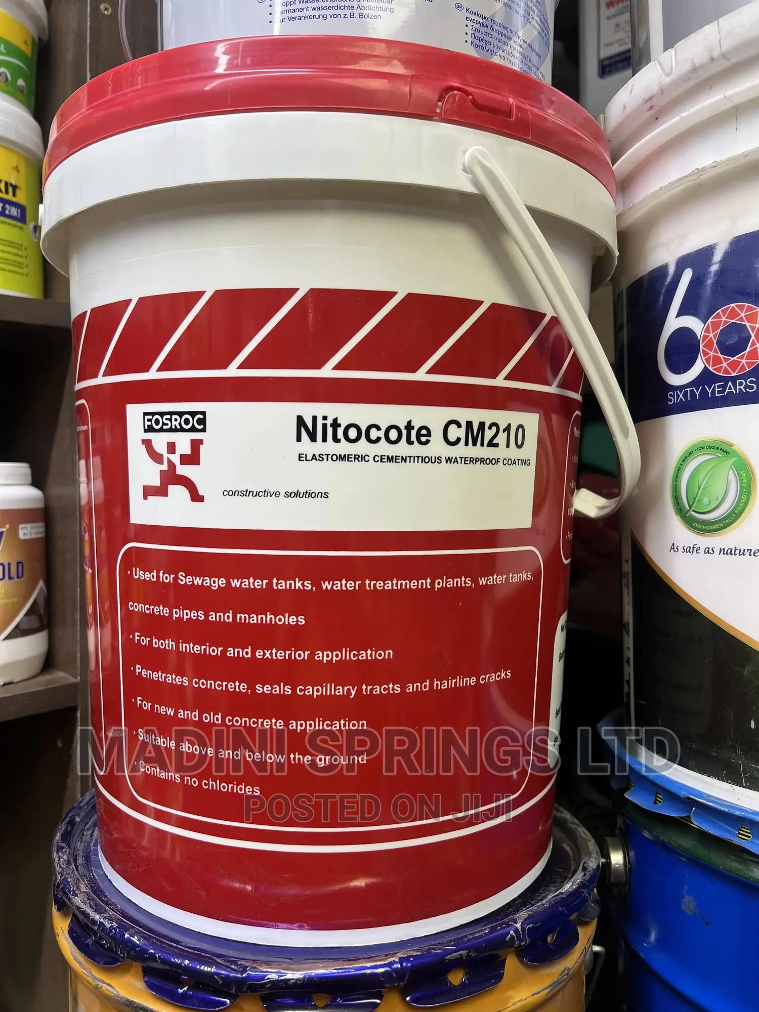 Fosroc Nitocote Cm210 Waterproof Cementious Coating