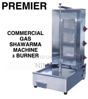 Premier 3 Burner Commercial Gas Shawarma Machine