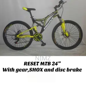 Premier 24 Inch MTB Bicycle With Gear ,Shox,Disc Brake