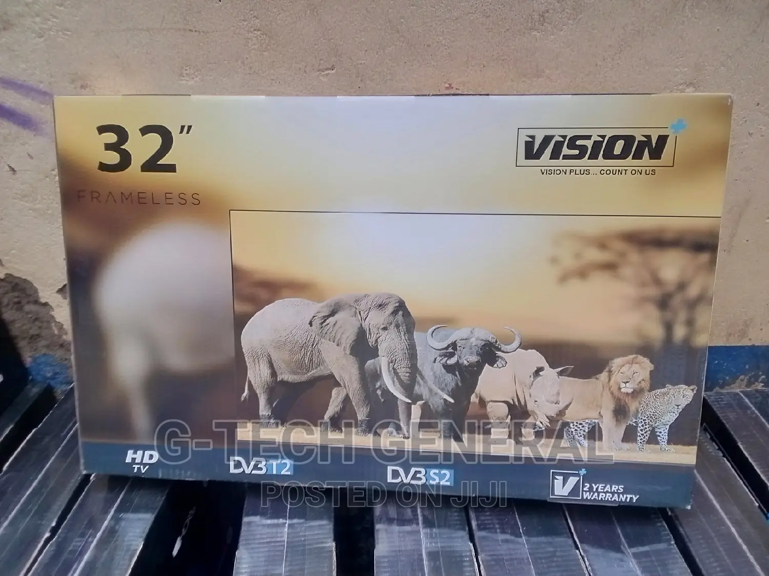 Vision Plus 32inch Digital Led Tv, Inbuilt Decoder