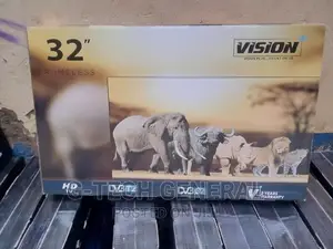 Vision 32" Frameless Led Tv, Inbuilt Decoder,Free to Air