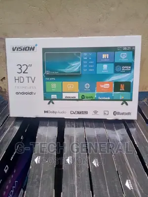 Vision Plus 32 Inch Smart Android Led Hd Tv-Frameless