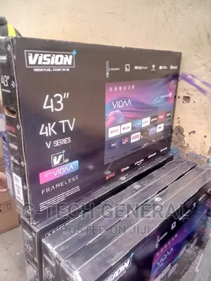 Vision Plus 43inch Smart Vidaa Frameless Tv