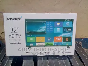 Vision Plus 32 Inch, BLUETOOTH, FRAMELESS, SMART ANDROID Tv