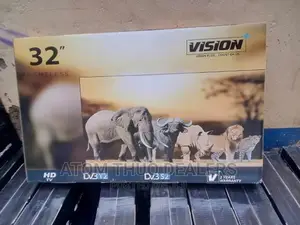 Vision Plus VP8832DF 32" HD Frameless Digital LED TV Black