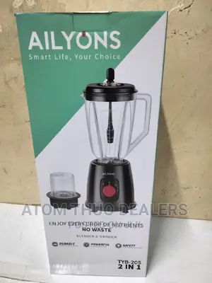 AILYONS Blender 2 in 1 With Grinder Machine,.,.