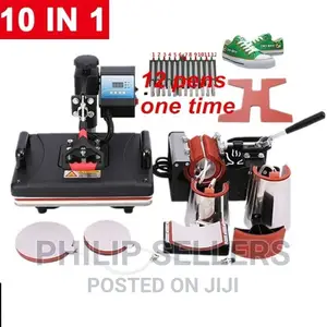 Generic 10 in 1 Combo Heat Press Machine Sublimation Heat Tr