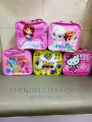 Cartoon Themed Lunch Bags