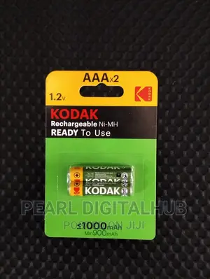 Kodak AAA 2 Pack Rechargeable Batteries