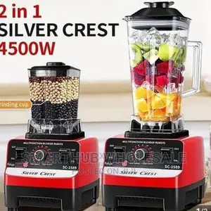 *2 in 1 Silvercrest Commercial Blender 4500w With 2 Jug.