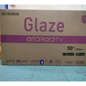 Glaze 50 " Inch Smart Android,Frameles Ultra HD TV