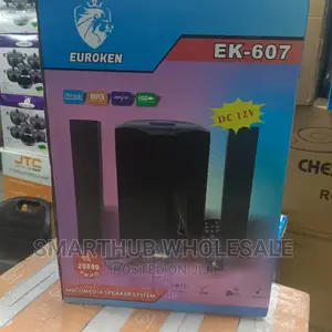 Euroken 2.1 CH Subwoofer Mtungi 20000W Ek607