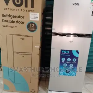 Von 136 Litres Double Door Refrigerator