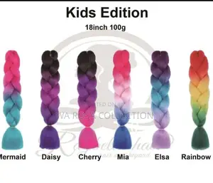 Kids Ombre Braids