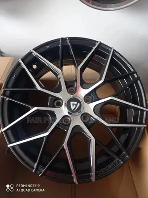 Rims Namba 15/4 by 100 Black Silver and Black Brike Red