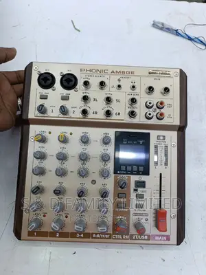 Phonic AM6GE Gold Mixer Soundcard