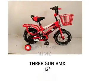 Premier 12 Inch Three Gun BMX Kids Bicycle