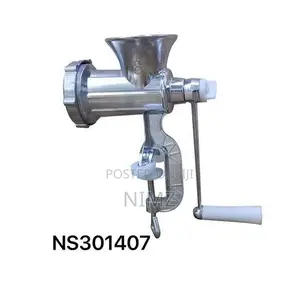Premier 12'' Manual Meat Mincer/Meat Grinder-Silver