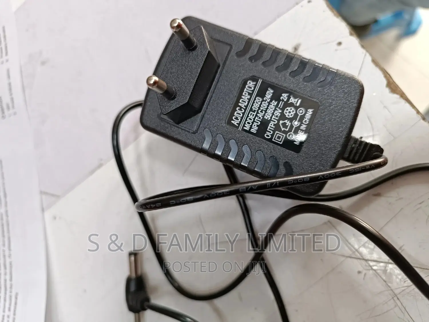 Ac/Dc Adapter 9V 2A