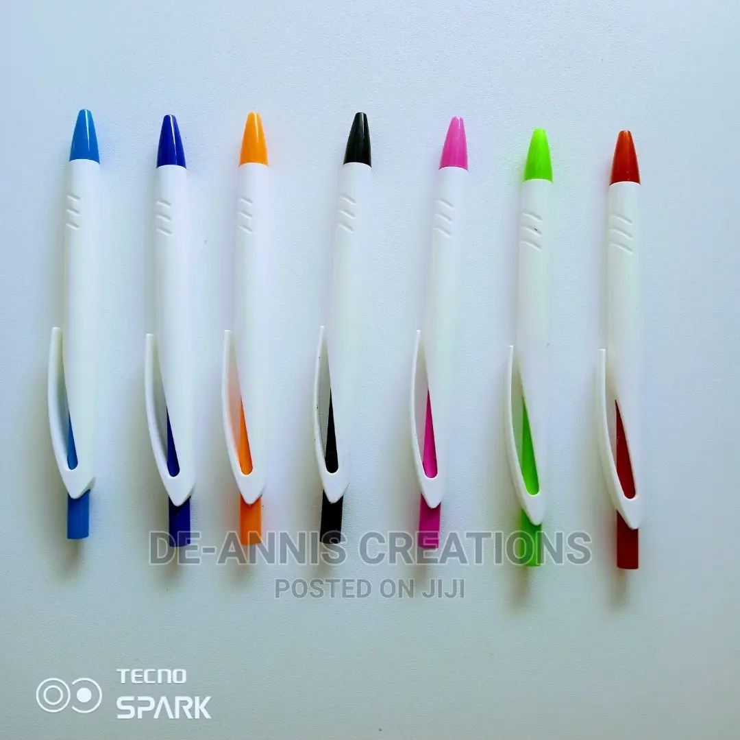 Pen Plastic White