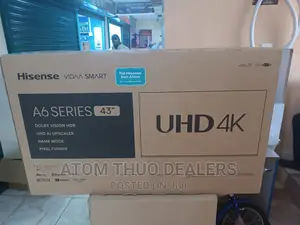 Hisense 43 Inch Smart UHD VIDAA Frameless LED TV With Bt