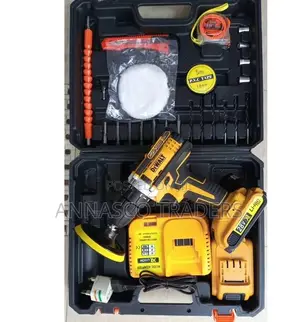 Dewalt 28V Cordless Electric Buffing Drill 28PC Tool Set WIT