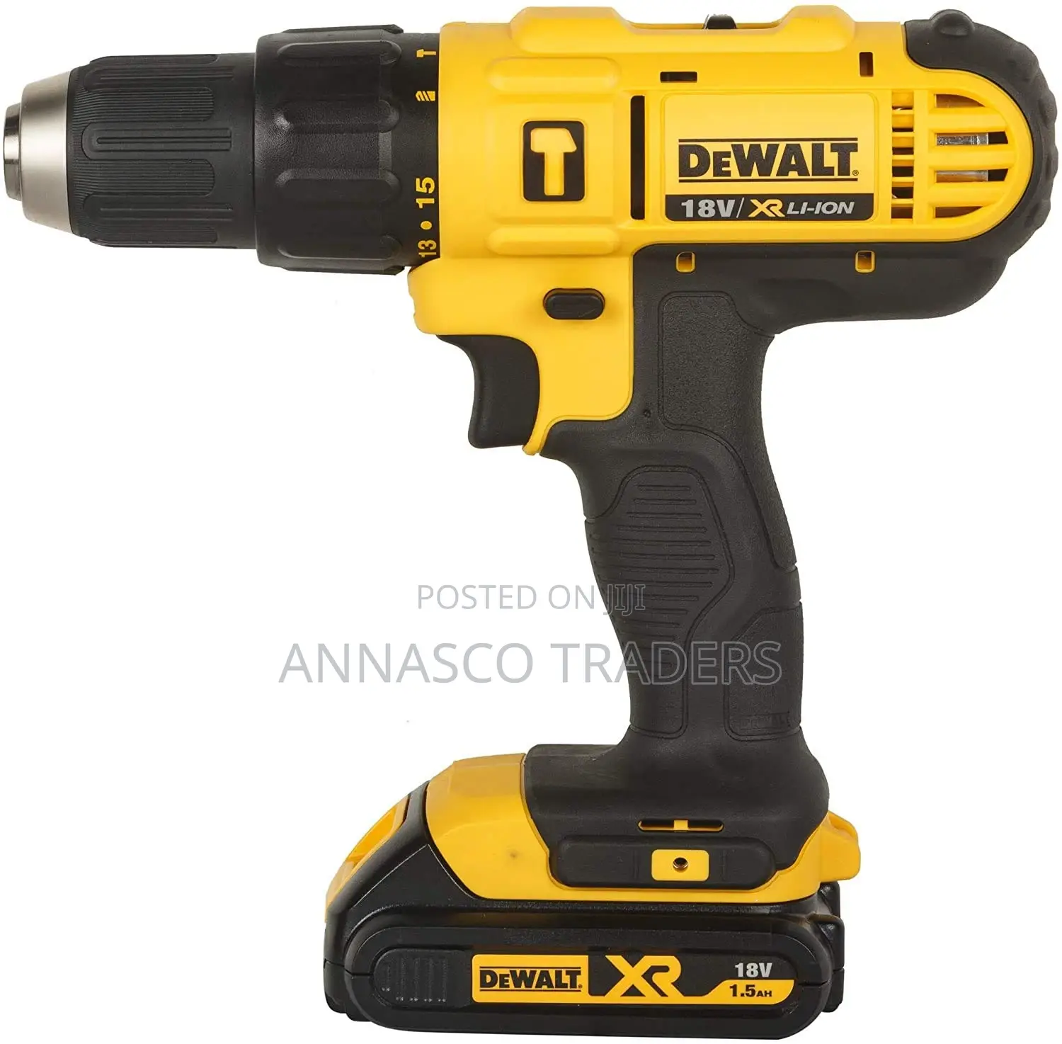 Dewalt Cordless Drill Driver (18V) - 2 Batteries