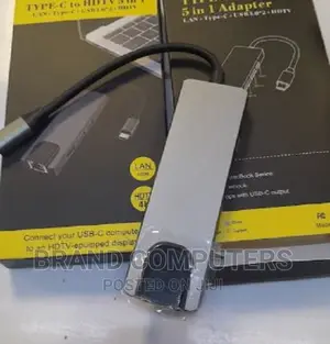 Type-C to HDTV 5 in 1 With HDMI Port,USB,TYPE-C