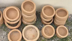 Rabbit Clay Pots/ Feeders/ Plates